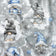 Tessuto di cotone - Gnomi di Natale blu