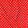Tessuto di cotone - Pois rossi 1 cm