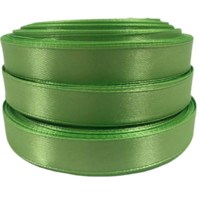 Nastro di raso 12 mm Lunghezza 32 RM - Verde chiaro