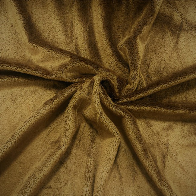Tessuto a maglia - Pelliccia marrone