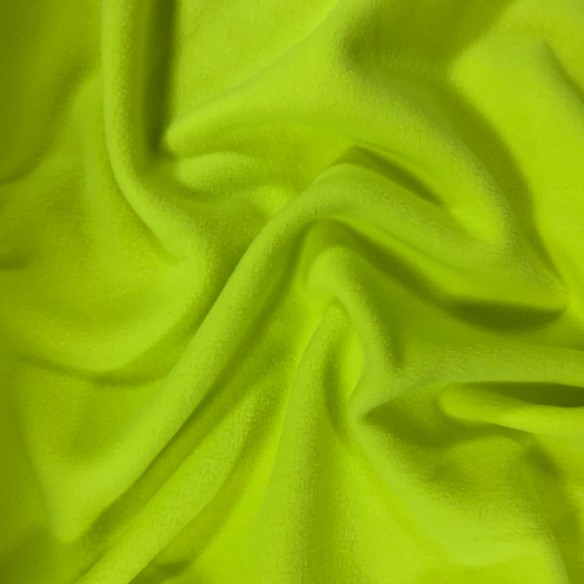 Tessuto a maglia Polar Fleece - NEON Green