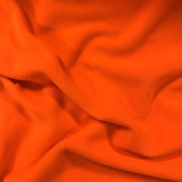 Tessuto a maglia Polar Fleece - NEON Orange