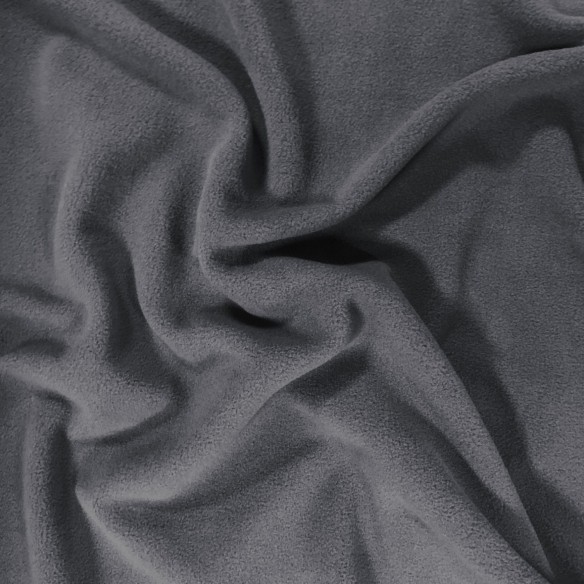Tessuto a maglia Polar Fleece - Grigio