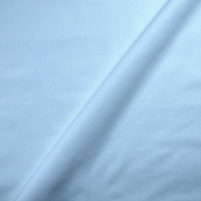 Tessuto di cotone - Mono Azzurro