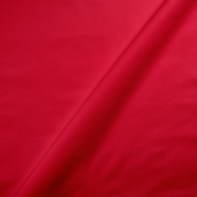Tessuto di cotone - Mono rosso