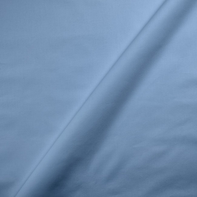 Tessuto di cotone - Jeans mono blu