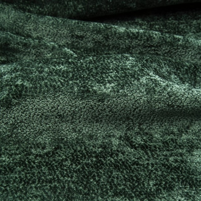 Tessuto da Tappezzeria Velluto APHRODITE - Verde Bottiglia