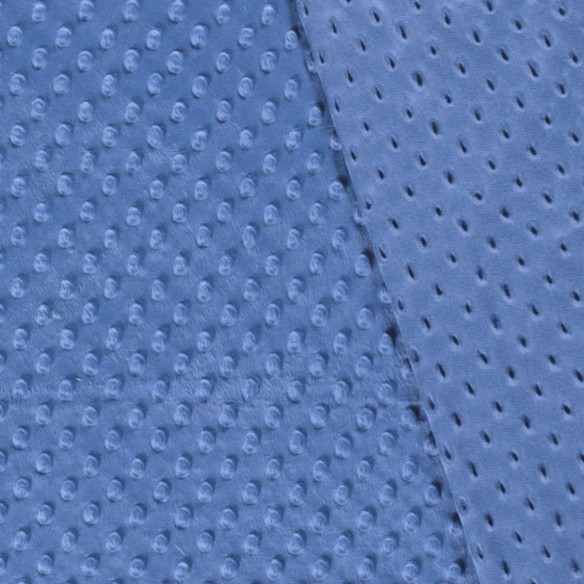 Tessuto Minky - Blu Scuro 300 g