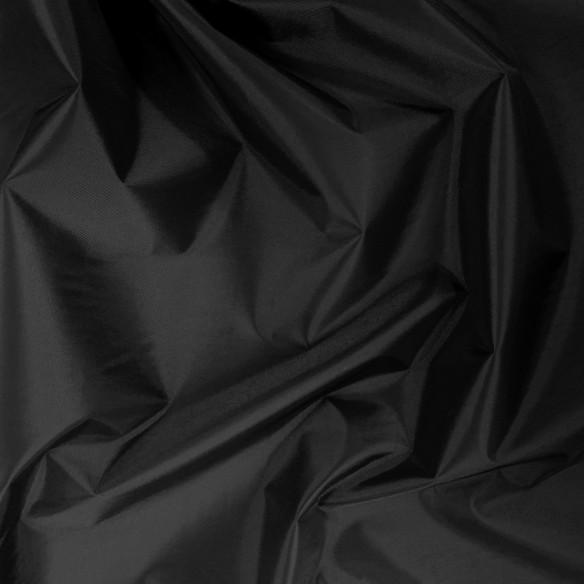 Tessuto in nylon - 200D SOFT PVC nero