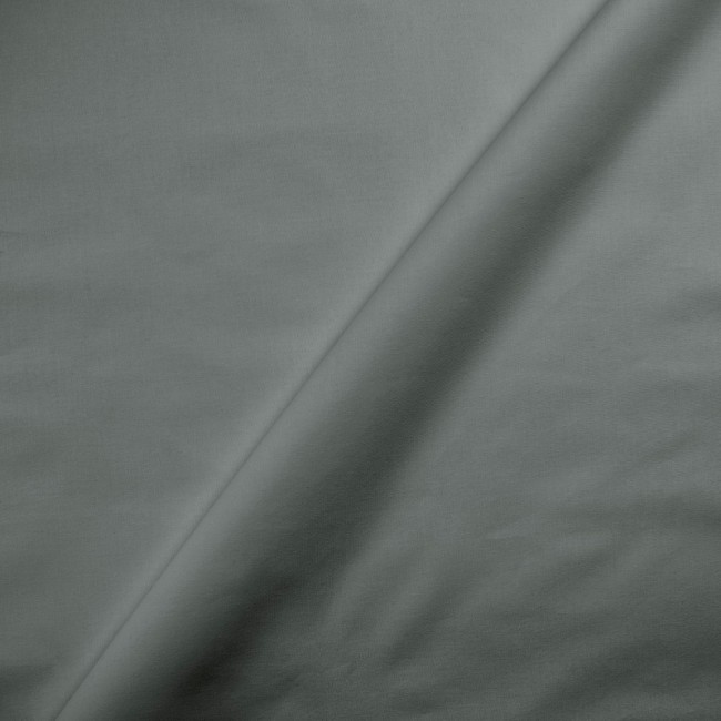 Tessuto di cotone - Mono grigio scuro