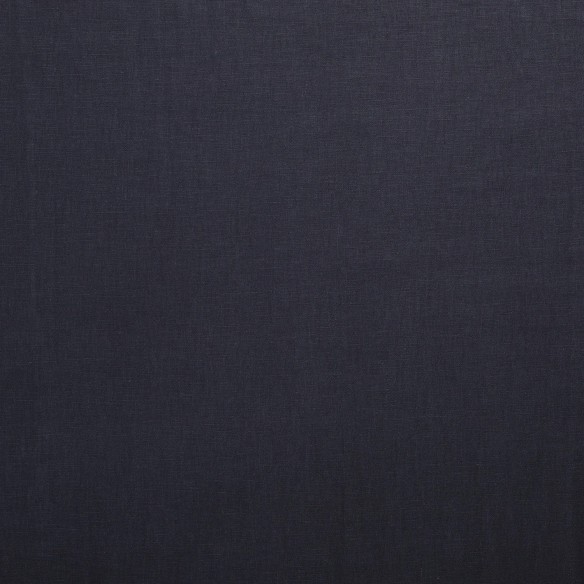 Tessuto di lino - Blu navy scuro
