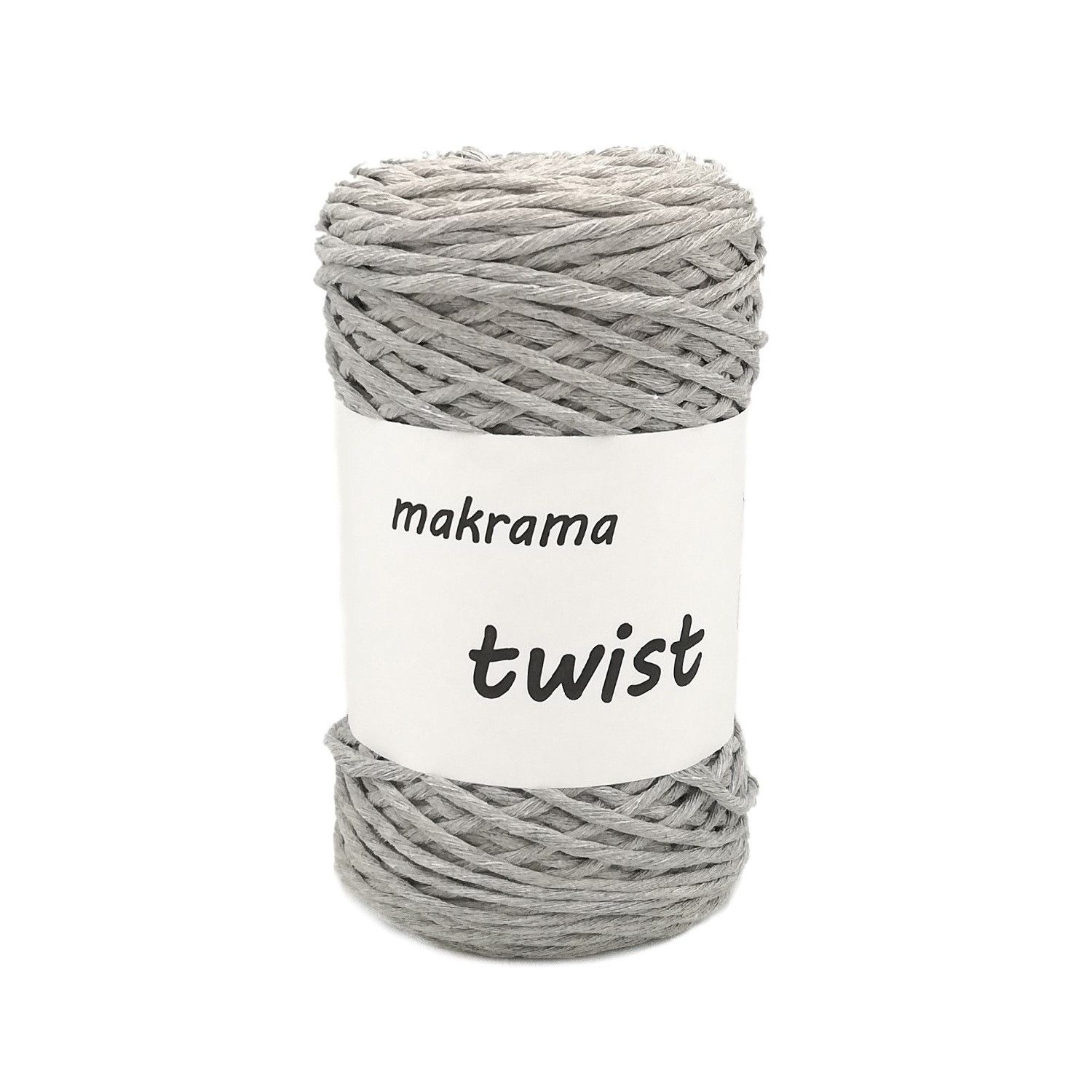 Corda Macrame Twist 300 g / 100 RM - Grigia 