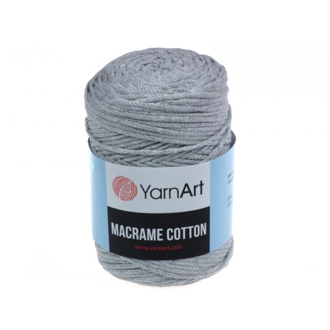 YarnArt Macrame Cotone 2 mm 225 RM - Grigio 756