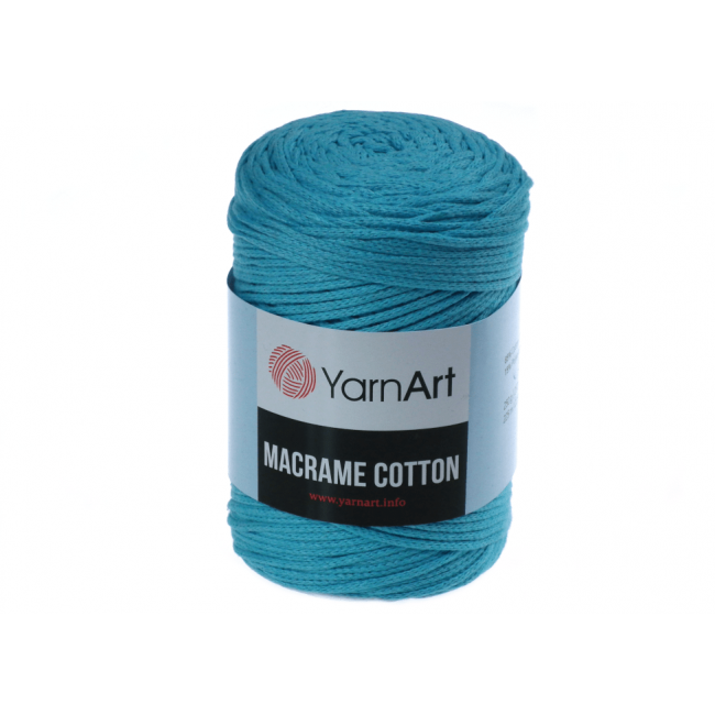 YarnArt Macrame Cotone 2 mm 225 RM - Turchese 763