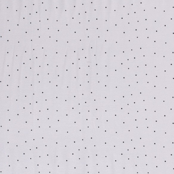 Maglia singola stampato - Punti neri su bianco