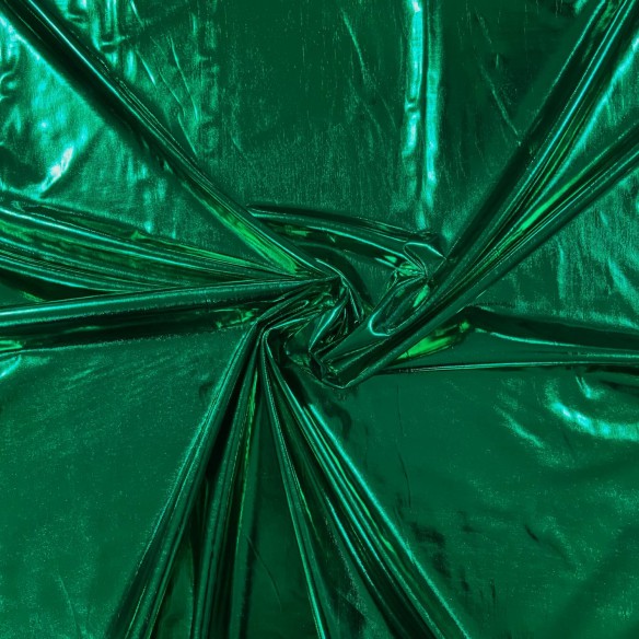 Tessuto elastico lucido - Verde