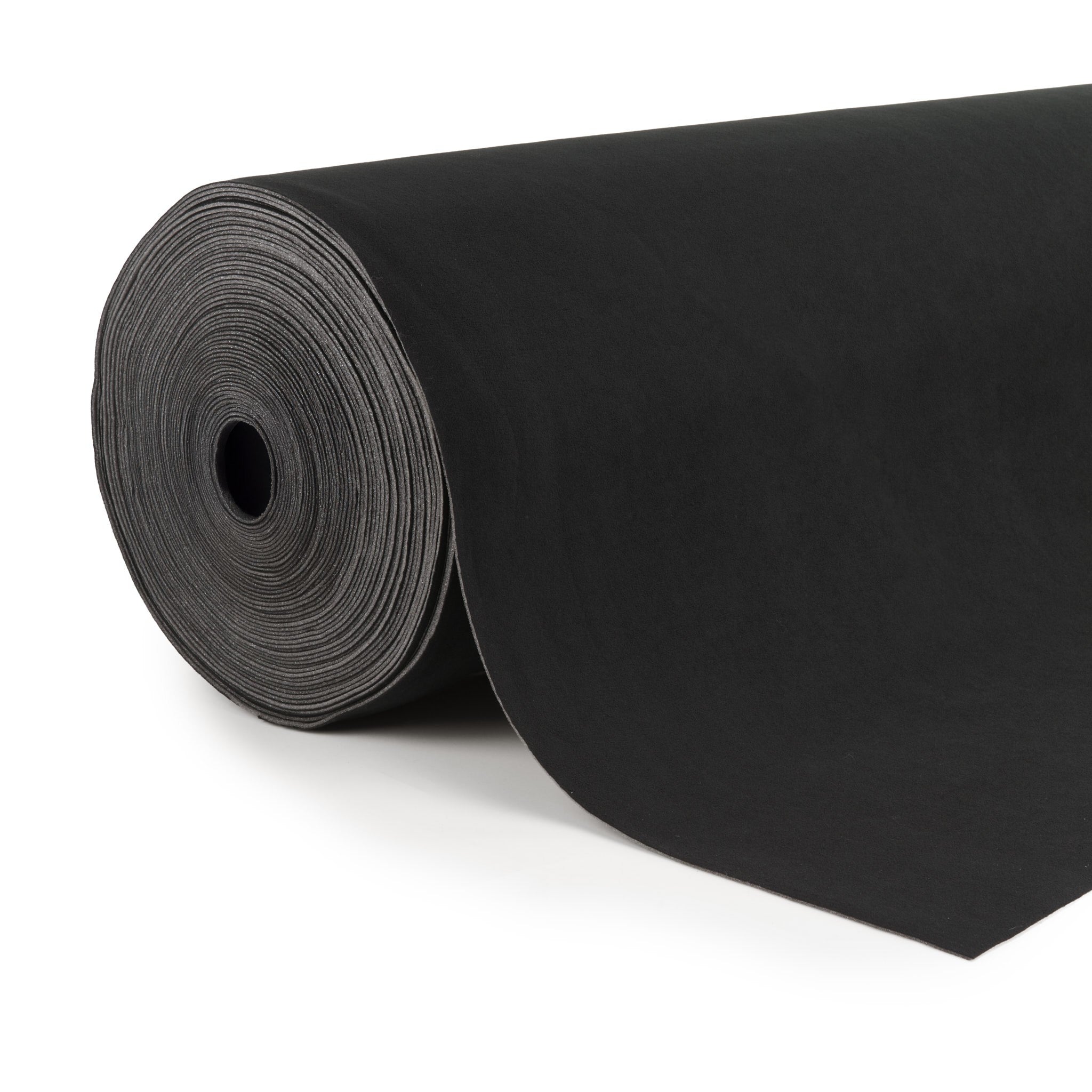 Automotive Velour Headliner Fabric - Black