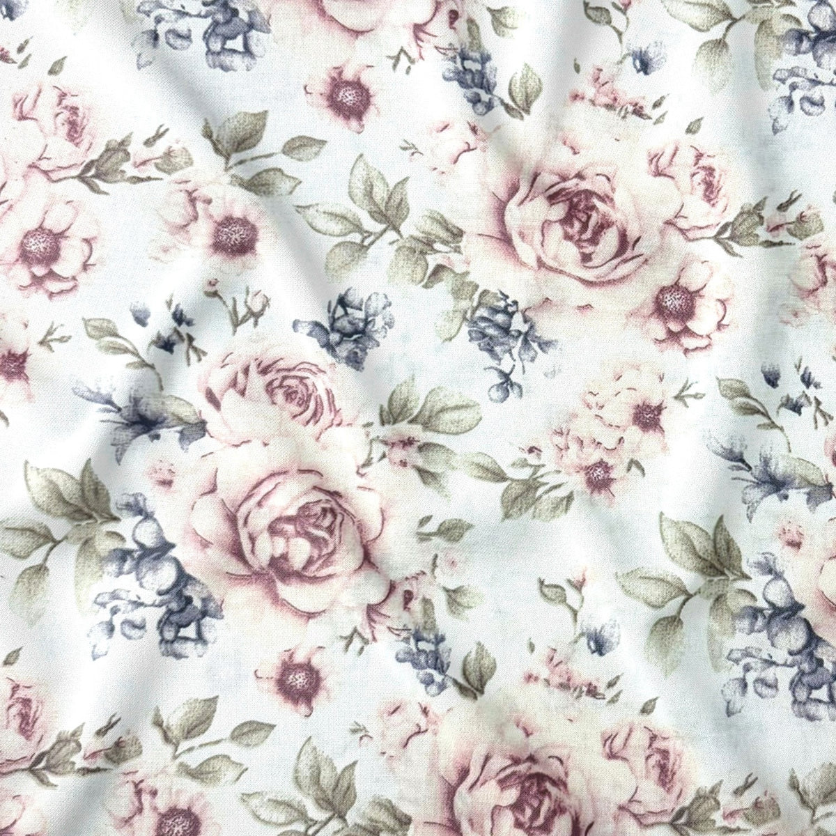 Cotton Fabric - Rose Garden