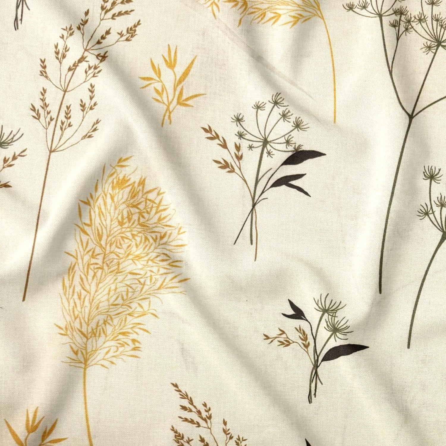 Tessuto in cotone - Beige botanico