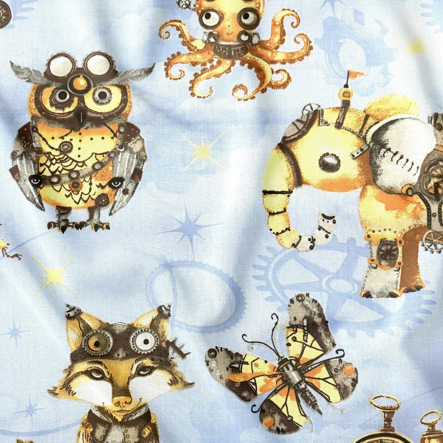 Tessuto di cotone - Steampunk Explorers