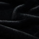 Tessuto in pelliccia di coniglio lavorato a maglia - Nero