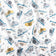 Tessuto di cotone - Chameleon, blu