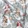 Tessuto di cotone - Gnomi di Natale rossi
