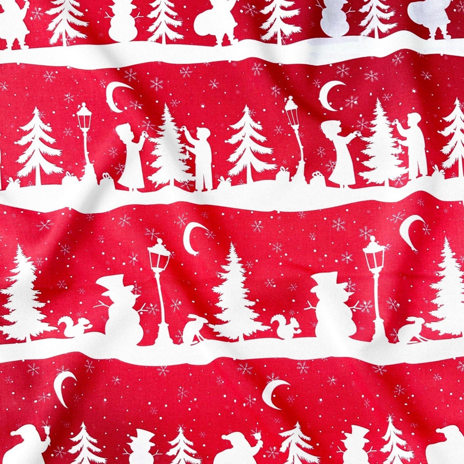 Cotton Fabric - Christmas forest