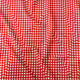 Tessuto di cotone - Ikea Grid rosso