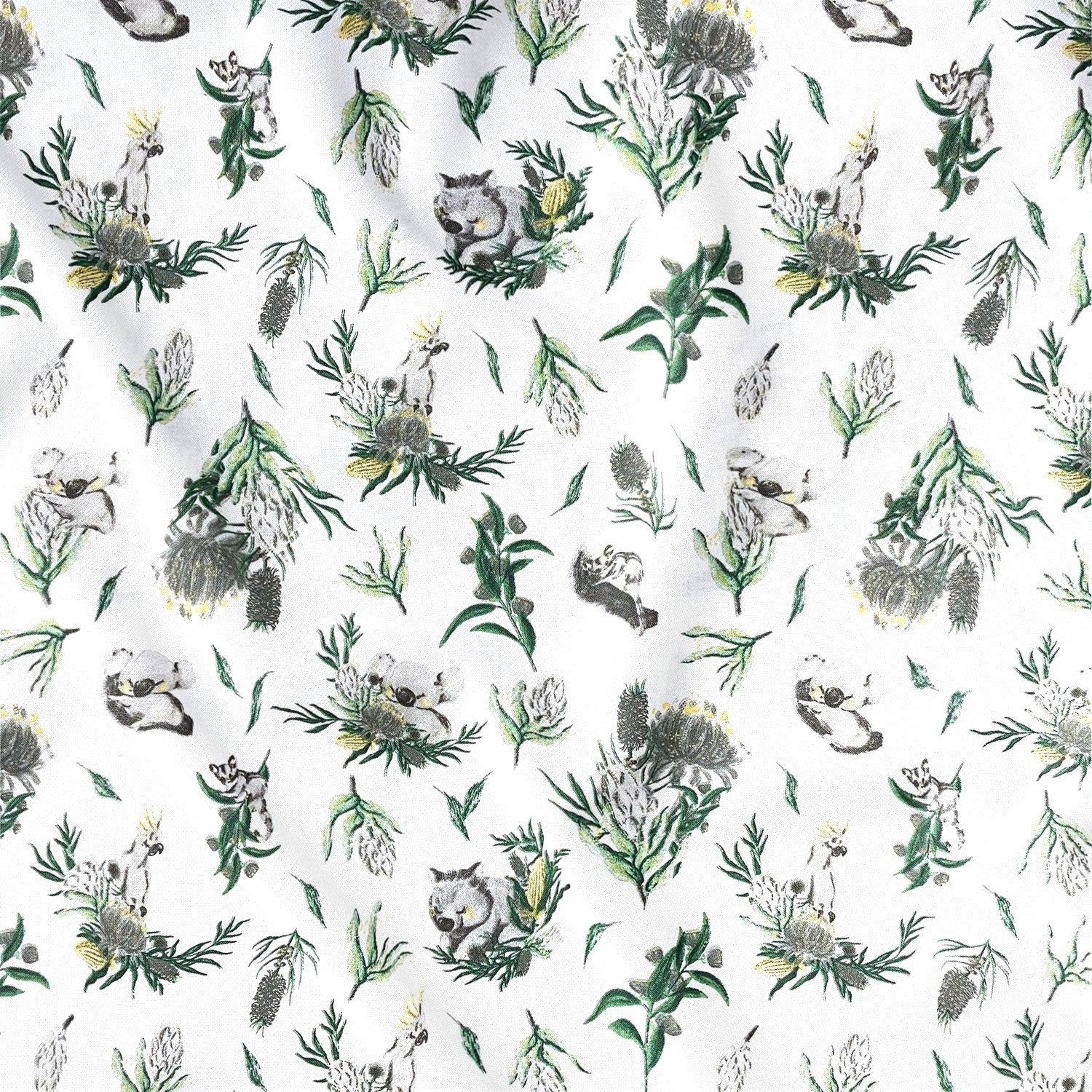 Cotton Fabric - Koalas
