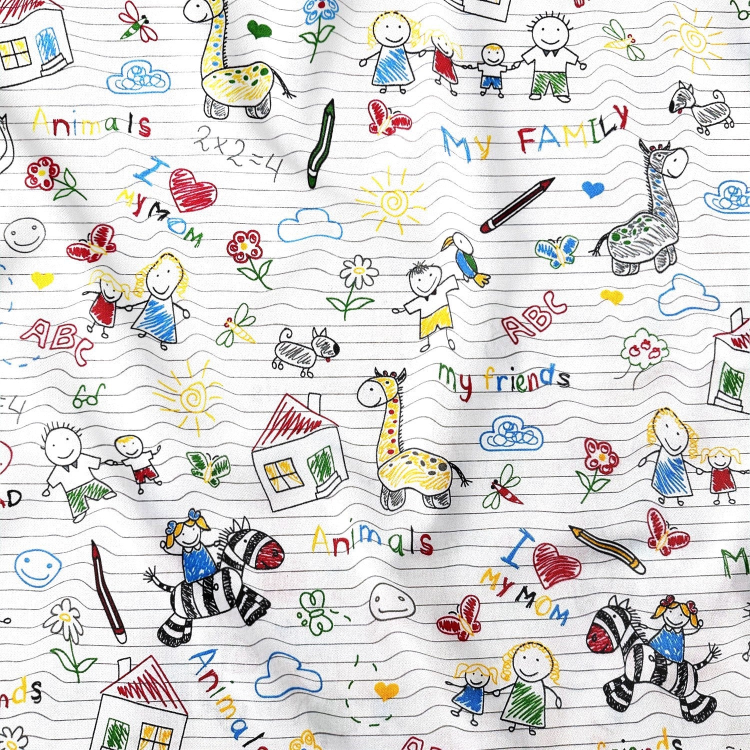 Cotton Fabric - Notebook