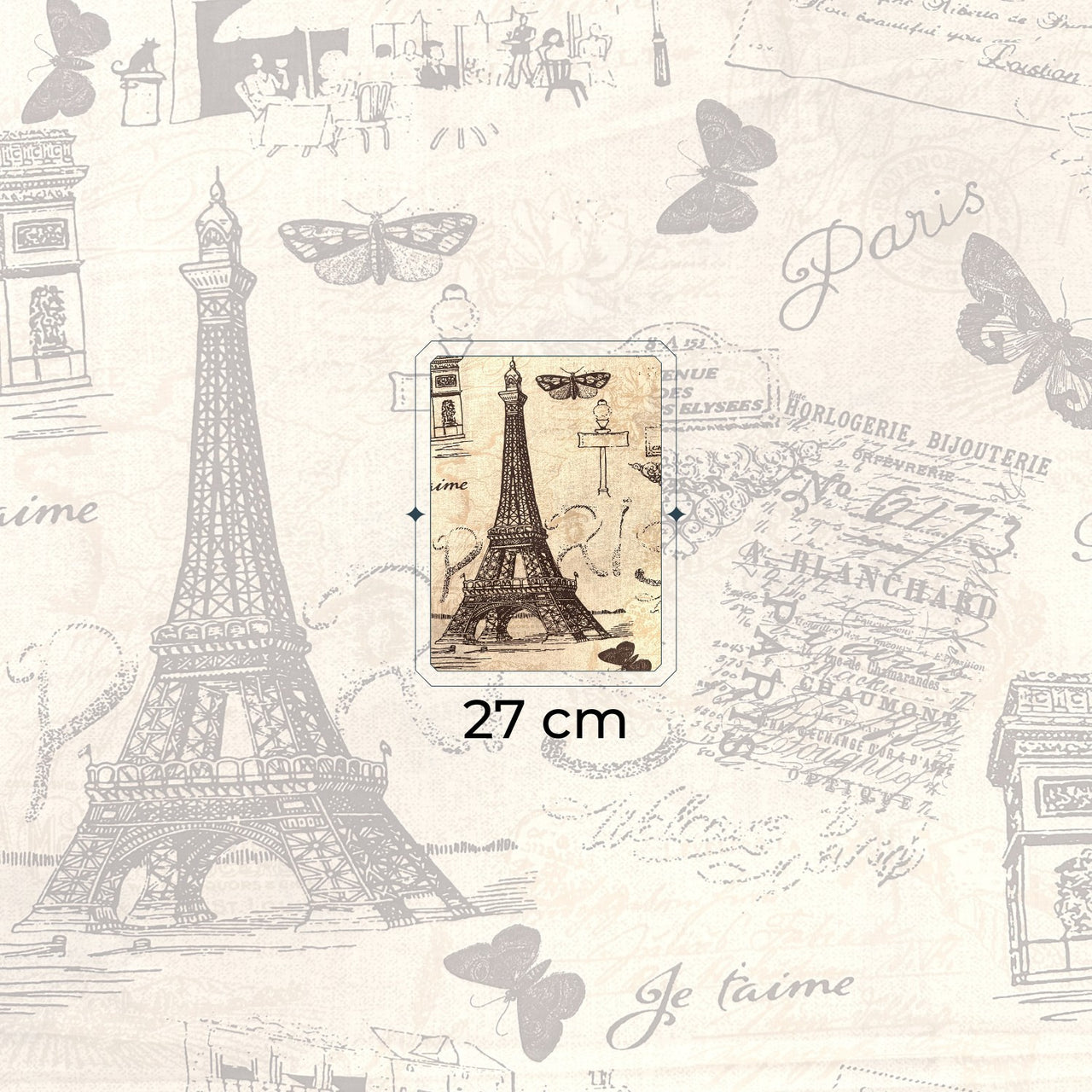 Cotton Fabric - Paris