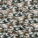Tessuto di cotone - piccolo mimetico marrone militare