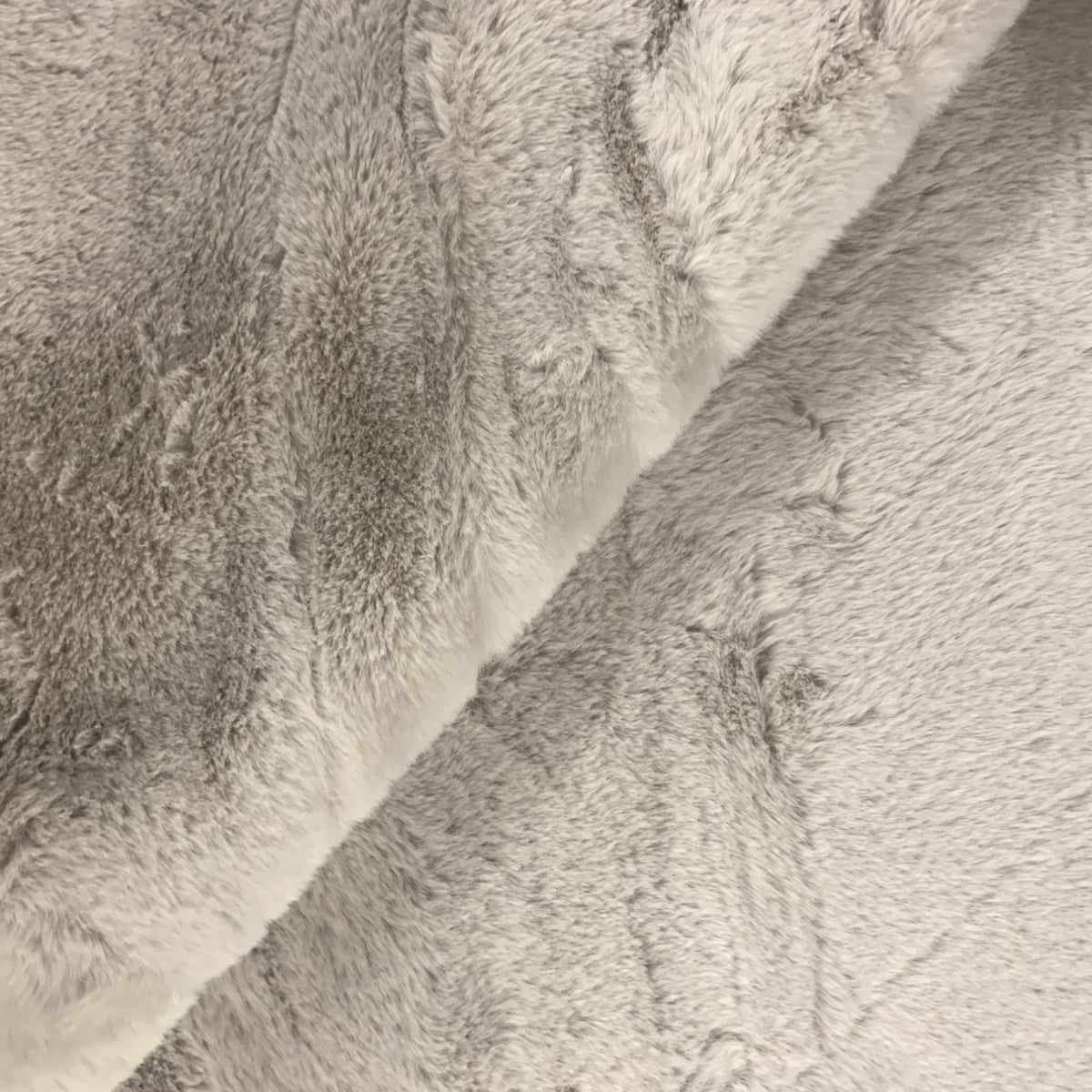 Knitted Bunny Fur Fabric - Taupe