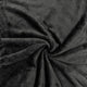Pelliccia sintetica a pelo corto - nero