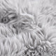 Tessuto lavorato a maglia shaggy - Grigio cenere chiaro