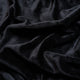 Tessuto Minky Liscio - Nero