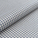 Tessuto da tappezzeria pied-de-poule - blu-grigio