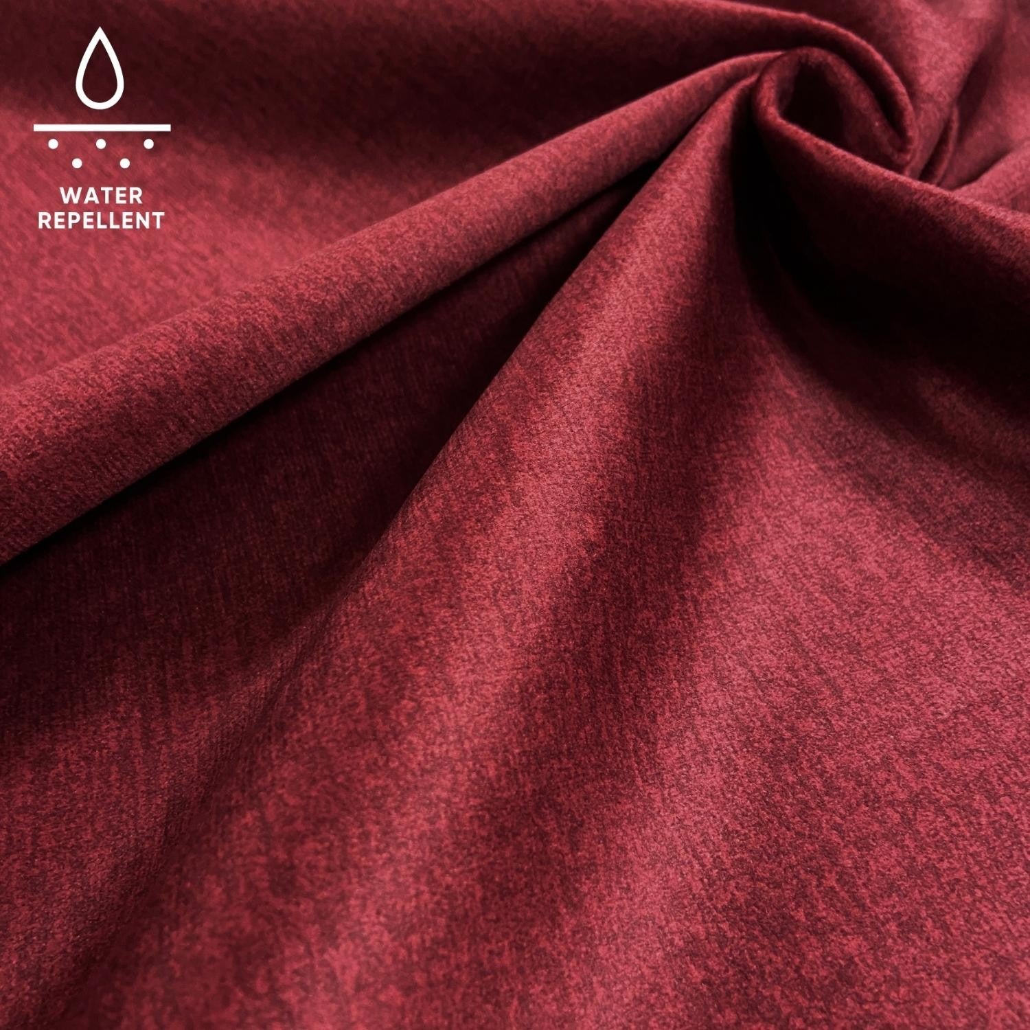 Upholstery Fabric MONOLITH Velour - Red