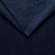 Tessuto da tappezzeria microfibra - blu navy scuro