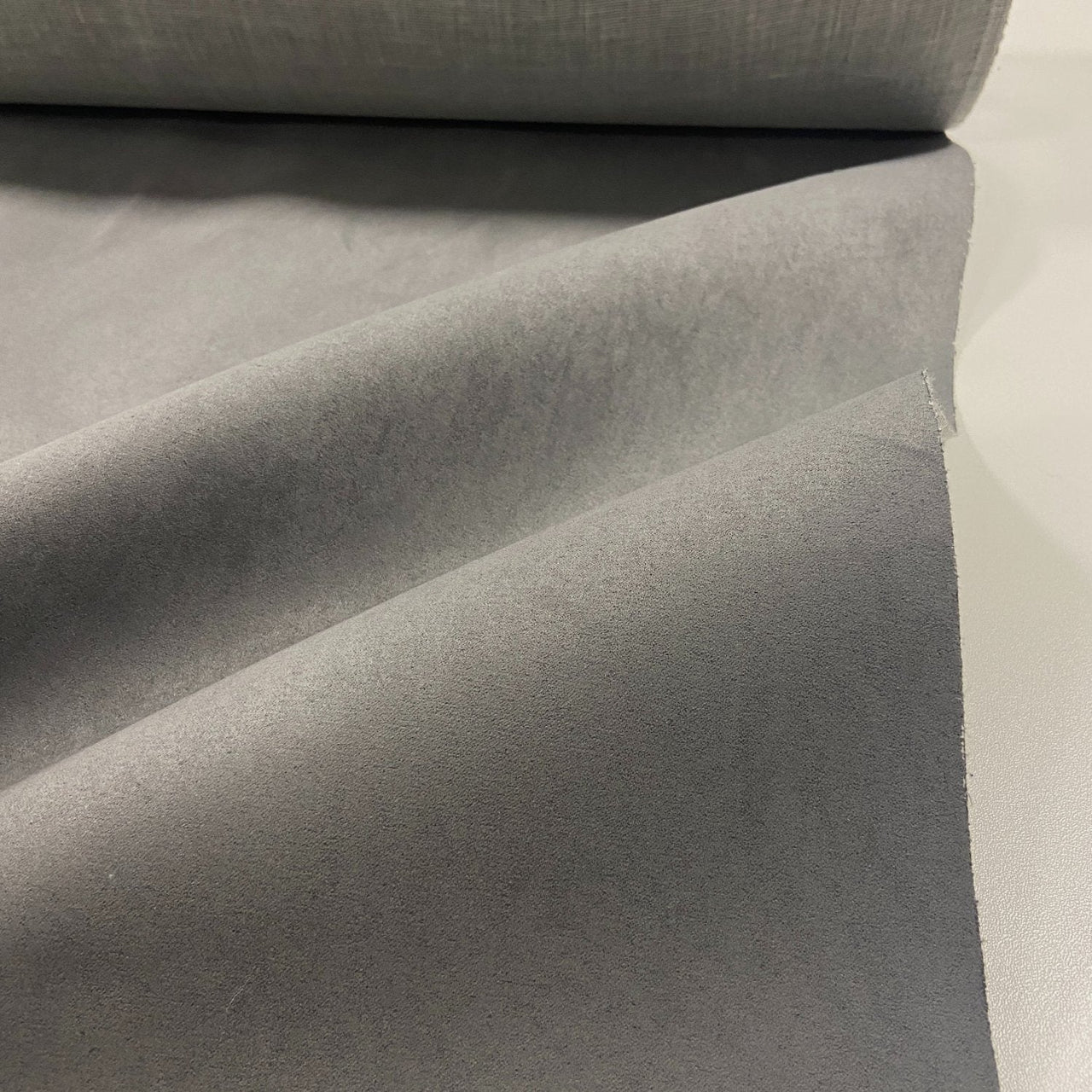 Upholstery Fabric Nubuck - Dark Ash