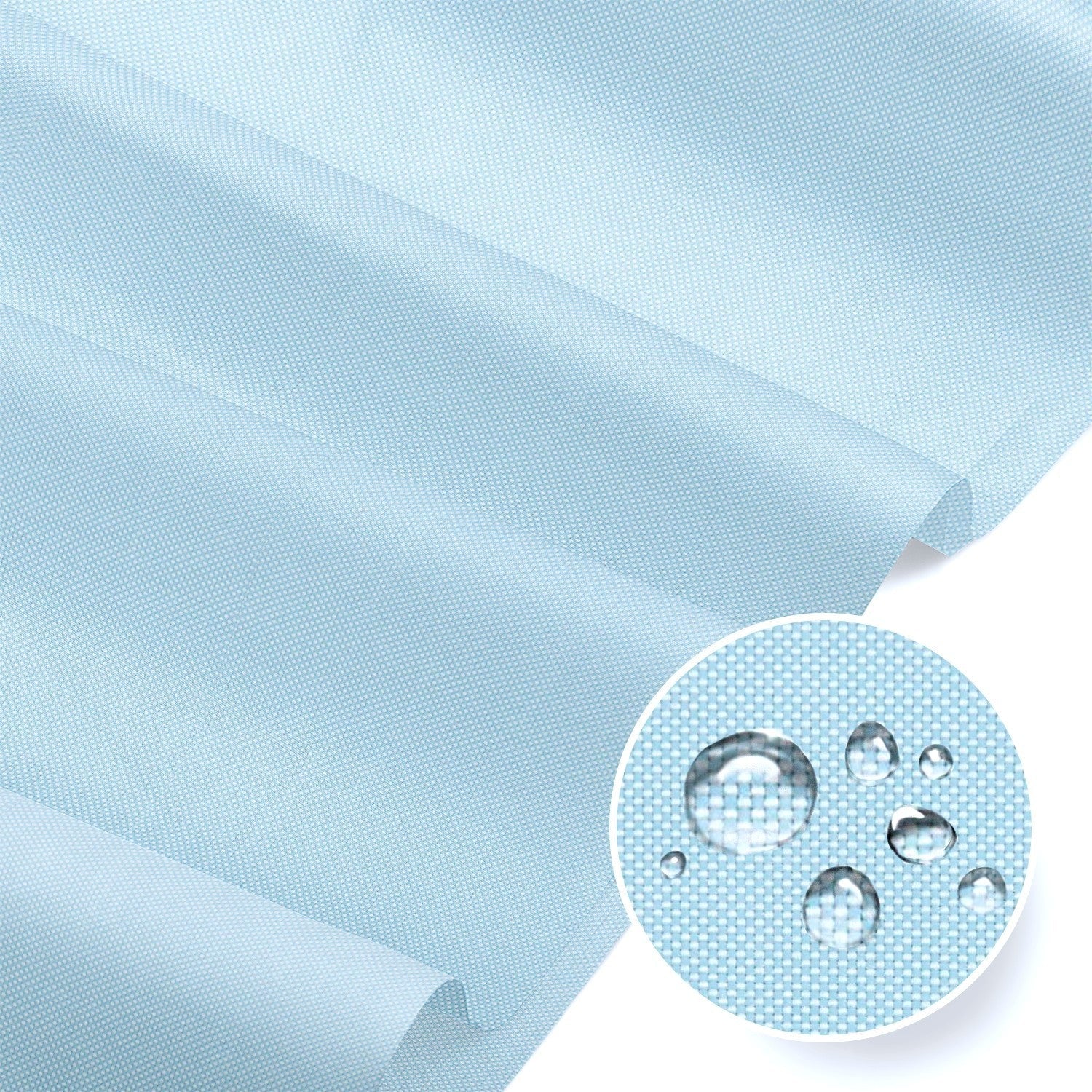 Water Resistant Fabric Oxford - Baby Blue