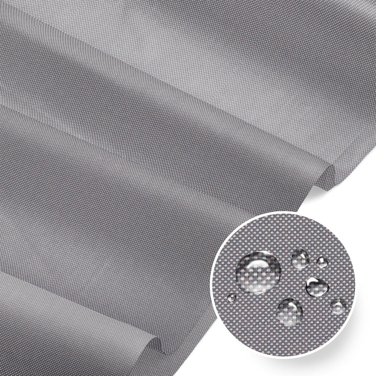 Water Resistant Fabric Oxford - Grey
